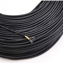 네트워킹 도구 툴 렌카드 네트워크 아답터 랜포트 2510M 28AWG UL2464 피복 와이어 케이블 채널 오디오 라인 2 3 4 5 6 7 8 9 10 코어 절연 구리 신호 제, 없음, Blacke+2 Meters+6 Cores