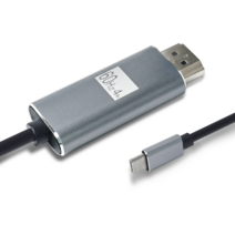넷플릭스 TV연결 핸드폰 스마트폰 미러링 케이블 USB C to HDMI 4k 60Hz, 기본형 2m