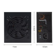 JULONGFENGBAO 프로페셔널 E스포츠 전자 게임 PC 공급 장치 브론즈 SFX 마이크로 풀 모듈 110230V 400W 80, 02 600W