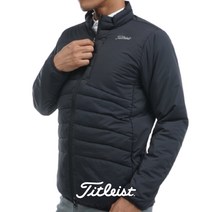 타이틀리스트 남성 블랙 GOLF INSULATION 재킷