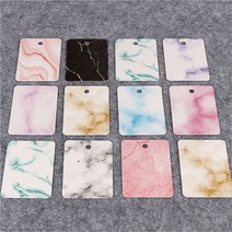 악세사리 포장 종이 택 귀걸이 목걸이 선물(종이100p)