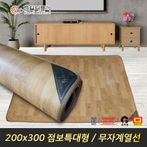 (공장발송)한일의료기 점보특대형 모던마루 무자계열선 전자파없는 전기장판 전기매트, 02_점보특대형_300x200