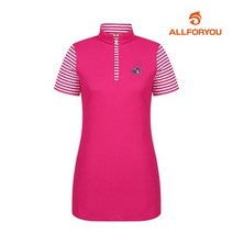 [올포유] [올포유] 여성 반집업 반팔 티셔츠 AWTHI6128-403_G