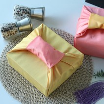 [고서임] 그라인더 허브솔트 2종 세트 (그린허브솔트 / 레드페퍼솔트) 바베큐소금, 2종_보자기포장(그린허브솔트 + 레드페퍼솔트)