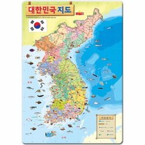 이노플리아 대한민국지도 4절퍼즐, One color | One Size