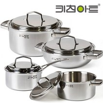 키친아트 국산 일품 인덕션 냄비 통7중 스텐304, 05.일품 통7중 전골 24cm