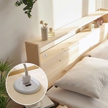 원목 침대 헤드보드 USB 틈새 수납헤드 프레임 1000x900, 없음