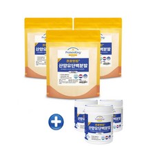 산양유 단백질 분말 100% 식약처 인증 프로틴 단백질보충제 실속형 대용량 500g, 3개