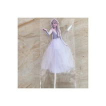 다양한 공주 생일 파티 장식 케이크 토퍼 21cm 엘사 백설공주 소피아 신데렐라, 26.1pack-Flag Z