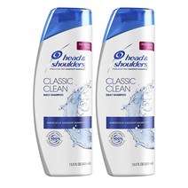 헤드앤숄더 클래식 클린 안티 댄드러프 비듬 샴푸 400ml 2개