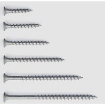 목재피스 델타피스 목재용나사 못 6X25mm 6X32mm 6X38mm 6X50mm 8X63mm 8X75mm 10X90mm 봉지판매, 목재용델타피스, #6-038(500개)