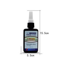 실리콘 실란트 50ml Kafuter UV 접착제 경화 K-300 투명 크리스탈 및 유리 그림자없는, 01 as