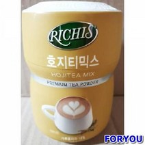 ForU575 가루 호지차 호지티 믹스 리치스 파우더 호지티믹스 분말 가정용 식자재쇼핑몰, 상세페이지 참조
