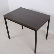 식당테이블 600x1200 4인 업소용 식탁 사각 카페 탁자 국내제작 프레임철재다리 30각용접다리 lpm상판, 10.월넛