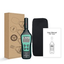 전자파측정기 전기장 자기장 고압 전력 측정기 Mastfuyi-방사선 선량계 EMF 측정기 고정밀 전자기 방사선, 한개옵션1, 01 Green