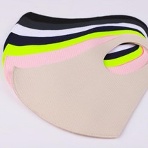 마스크 메쉬 빨아쓰는 주니어 아동용 유아 키즈, DDB_메쉬 주니어 네온옐로