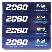 2080 시그니처 토탈블루 치약 150g (4입) x2개