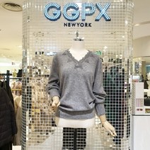 GGPX 레이스 브이넥 니트(GMA1KP601F)