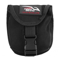 스킨스쿠버 잠수 레귤레이터 옥토퍼스 호흡기 KEEP DIVING 2kg 다이빙 웨이트 벨트 포켓 퀵 릴리스 버클 10, 02 Black