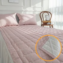 코코미아 40수 레이온 싱글 침대 S Q 패드/차렵이불, 카페트 Q, 그레이