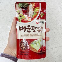 샘표 매운탕찌개 양념 140g, 3개, 단품