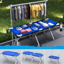 동대문 장사 접이식 테이블 자판대 진열대 길거리 노점상 시장, 100CM 이중 사용(스탠드 포함)