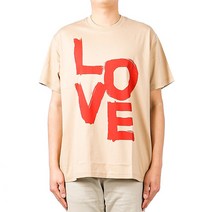 [버버리] (AXTON 8037585) 남성 AXTON LOVE 반팔 티셔츠