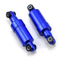 오토바이 리어 쇼바 110mm 125mm 750lbs 450lbs 전자 자전거 쇼크 업소버 서스펜션 접이식 스쿠터 49cc 포켓 바이크 미니 atv 전기 자전거, 125mm 450lbs 파란색, 02 125MM 450LBS blue