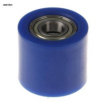 스프라켓 거리 자전거용 10mm 드라이브 체인 롤러 풀리 휠 슬라이더 텐셔너 가이드 32x28mm, [02] red