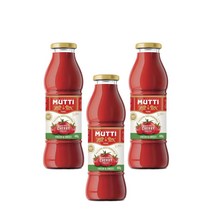무띠 파사타 가스트로노미아 체리 토마토 400g Mutti Passata Gastronomia Cherry Tomatoes, 3팩, 3개