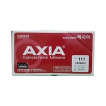 AXIA 엑시아 111 난접착물용 순간접착제 20g (1박스)
