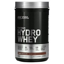 Optimum Nutrition 유청단백질 플래티넘 하이드로 웨이 터보 초콜릿 795 g(1.75 lbs)