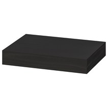 이케아 라크 벽선반 30x26 cm, 블랙(204305.89)