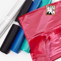 쓰레기 비포 55호 대형비닐 봉투 포장 55x71 100매, 파랑