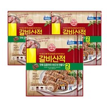 오뚜기 갈비산적 간편식 밀키트 400g (2개입) 간식 혼밥, 3세트