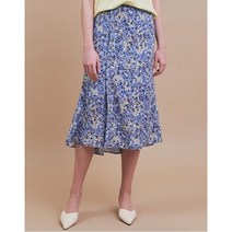 20SS 헤지스레이디스 HSSK0B773B2 패턴 플레어스커트