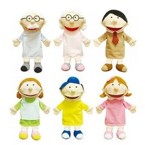 청양토이 통통이구연동화가족구성 손인형 입벌어지는손인형, 할아버지