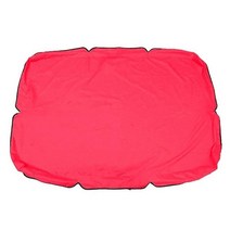 루프 탑 텐트 차량 용 어닝 하드 3 seat no fade garden swing chair canopy cover shade sail 방수 안티 uv 야외 안뜰 해먹 스윙, 빨간색, l--195x125x15cm