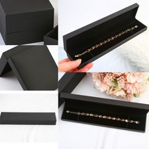 예물교환 악세서리함 보석함 팔지 긴사각 케이스_230110EA