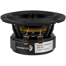 Dayton Audio RS100-8 10.2cm(4인치) 레퍼런스 풀 레인지 드라이버