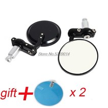 오리지널 오토바이 미러 카운터 웨이트 펜더 혼다 C650 Ktm 790 야마하 자전거 효성 Gt250R, 01 unfoldable