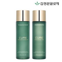 [김정문알로에] 큐어 수딩 토너+에멀젼, 없음
