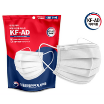 [100매] KFAD 조은데이 비말차단 일회용 덴탈 마스크 대형 의약외품 약국 대용량, KFAD 조은데이 대형 화이트 100매, 100개
