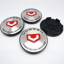 자동차 엠블럼 VOSSEN 휠 센터 캡 허브에 대 한 4pcs 68mm 자동차 링 엠 블 럼 로고 림 커버 스티커 액세서, 01 A