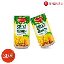 롯데 델몬트 망고 180ml x 30캔, 없음
