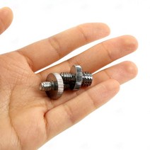 스마트폰 브래킷 마운트 양나사 촬영 리그 브라켓 양쪽 볼트 카메라 삼각대 아답터 쌍 스크류 DSLR 액션캠 비디오 브이로그 유튜브 장비 3/8인치 + 1/4인치