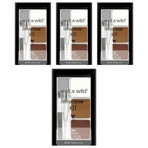 웻앤와일드 얼티미트브로우 키트2.5g, Ash Brown, 4개