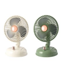 지니큐 FN-800M 무선 미니 스탠드 선풍기 자연풍 좌우회전 속도조절 사무실 캠핑, 아이보리