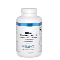 더글라스랩 울트라프리벤티브3 종합비타민 멀티비타민 피로 활력 영양제 180정 Ultra Preventive3 Douglas Laboratories