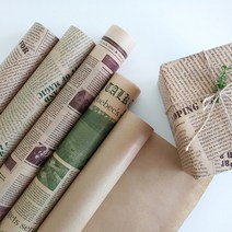 [바보사랑] 롤 왁스페이퍼(5style), 종류:영자타이포(그린)